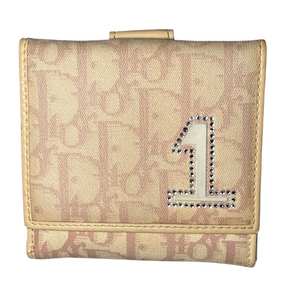 300. Christian Dior "No. 1" trifold wallet w/coa